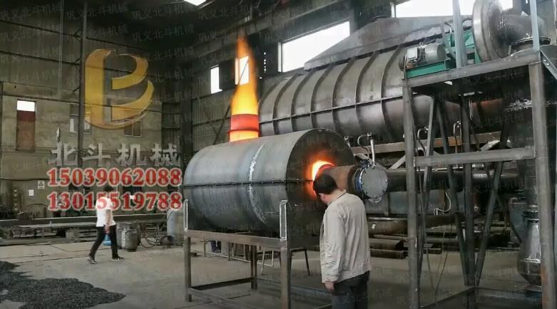 原木削片香蕉视频污版整套木炭加工生产线香蕉视频老司机